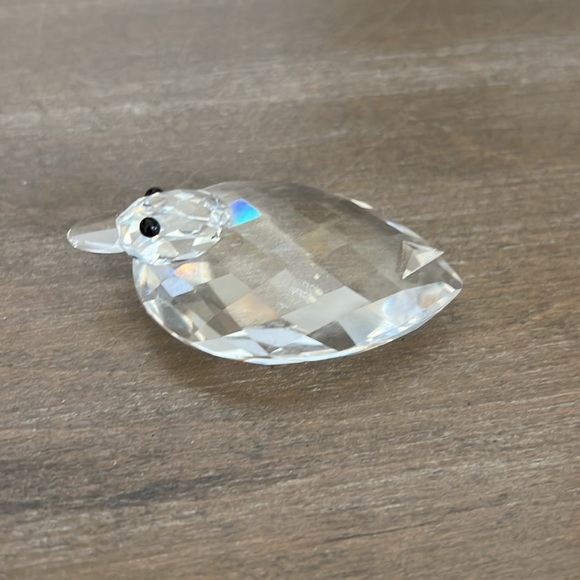 SWAROVSKI Duck w Silver Beak Med Crystal Figurine - Picture 7 of 7